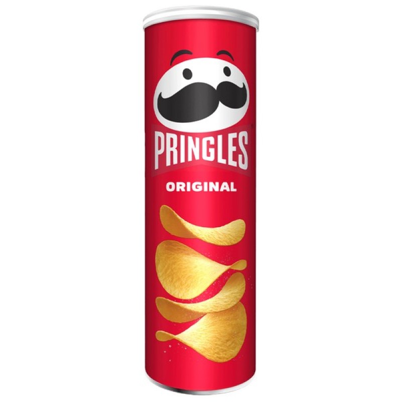 groby pringles chips 165g original full